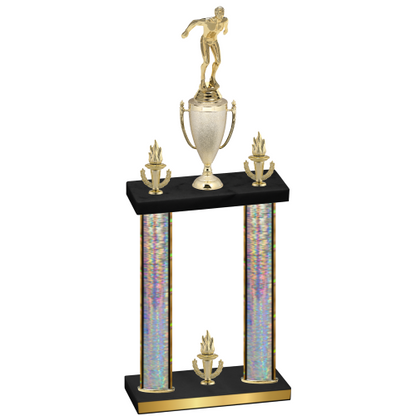 Double Silver Glacier Victory Swimming Trophy