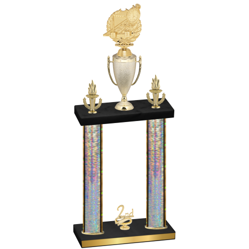 Double Silver Glacier Second Place Swimming Trophy