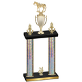 Double Silver Glacier Year Horses Trophy