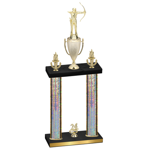 Double Silver Glacier Year Archery Trophy