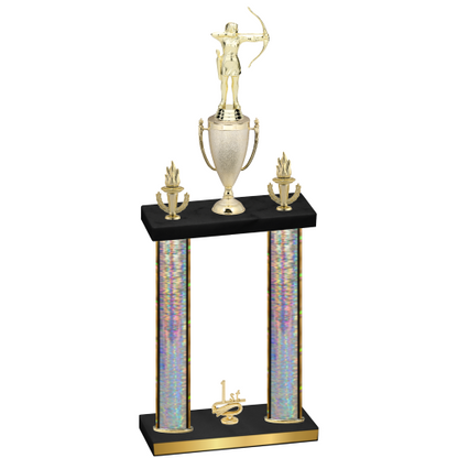 Double Silver Glacier First Place Archery Trophy