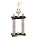 Double Silver Glacier Third Place Archery Trophy