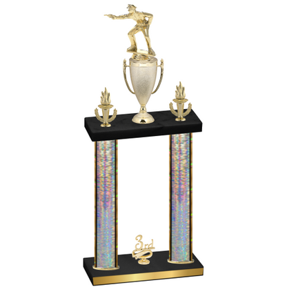 Double Silver Glacier Third Place Shooter Trophy