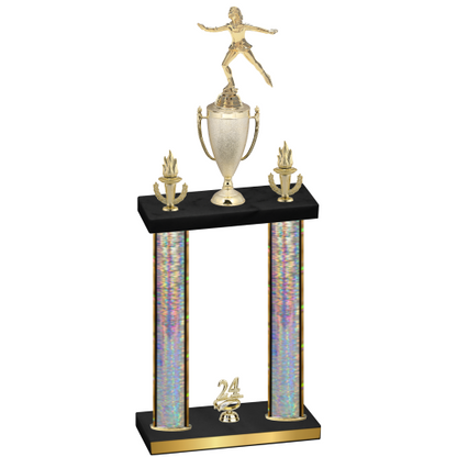 Double Silver Glacier Year Skater Trophy