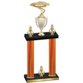 Double Orange Carbon Fiber Victory Cars Trophy