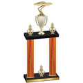 Double Orange Carbon Fiber Victory Cars Trophy