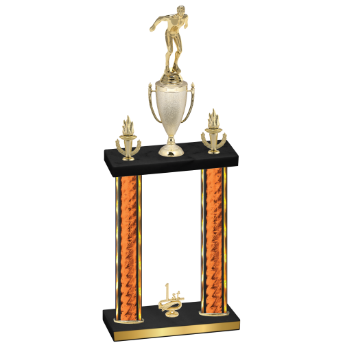 Double Orange Glacier First Place Swimming Trophy