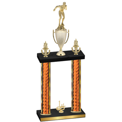 Double Orange Glacier First Place Swimming Trophy