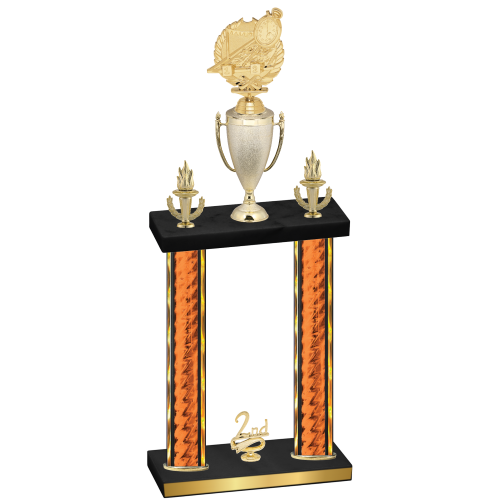 Double Orange Glacier Second Place Swimming Trophy