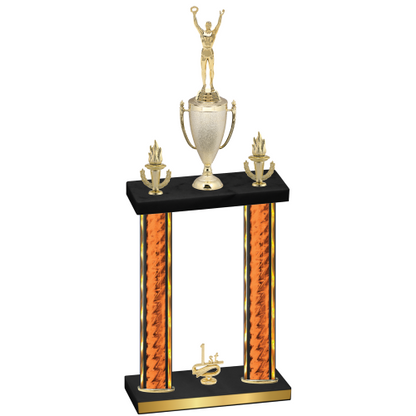 Double Orange Glacier First Place Victory Trophy
