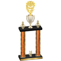 Double Orange Glacier Year Pickleball Trophy