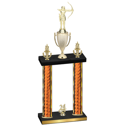 Double Orange Glacier Year Archery Trophy