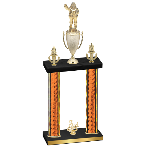 Double Orange Glacier Third Place Holiday Trophy