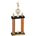 Double Orange Glacier First Place Golf Trophy