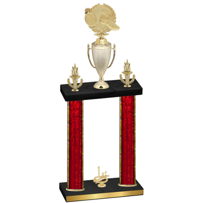 Double Red Glacier First Place Running Trophy