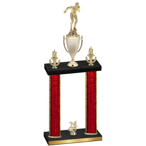 Double Red Glacier Year Swimming Trophy