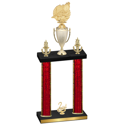 Double Red Glacier Second Place Swimming Trophy
