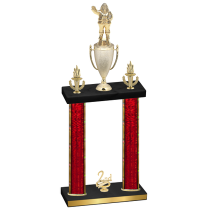 Double Red Glacier Second Place Holiday Trophy