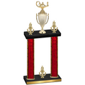 Double Red Glacier Victory Academics Trophy