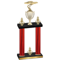 Double Red Carbon Fiber Victory Cars Trophy