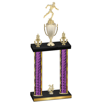 Double Purple Glacier Year Running Trophy