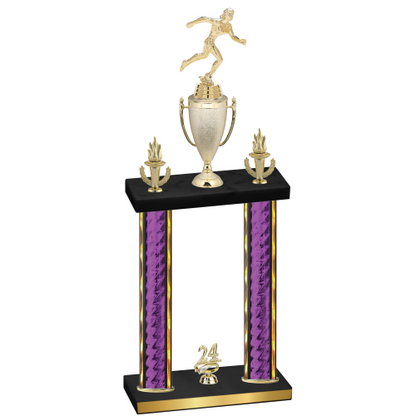 Double Purple Glacier Year Running Trophy