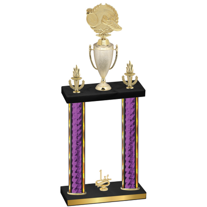 Double Purple Glacier First Place Running Trophy