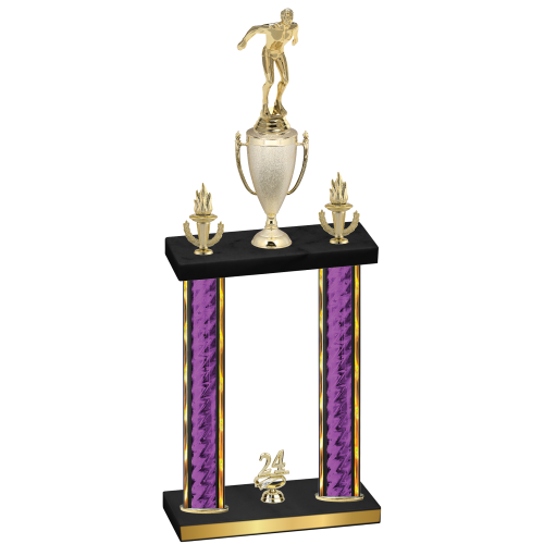 Double Purple Glacier Year Swimming Trophy