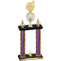 Double Purple Glacier Second Place Swimming Trophy