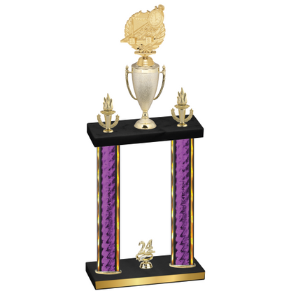 Double Purple Glacier Year Swimming Trophy
