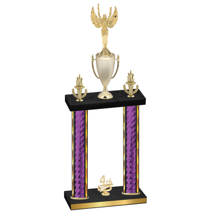 Double Purple Glacier Fourth Place Victory Trophy