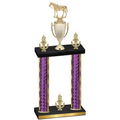 Double Purple Glacier Victory Horses Trophy