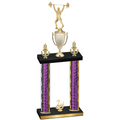 Double Purple Glacier Second Place Weights Trophy