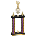 Double Purple Glacier First Place Academics Trophy