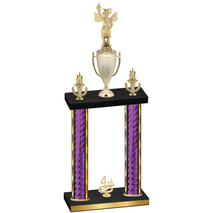 Double Purple Glacier Fourth Place Academics Trophy