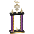 Double Purple Glacier First Place Academics Trophy