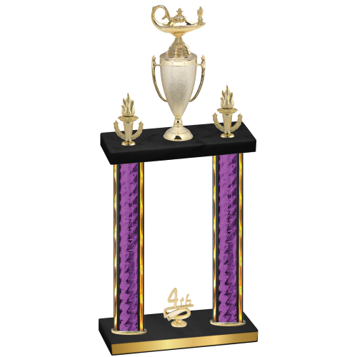 Double Purple Glacier Fourth Place Academics Trophy