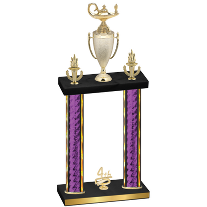 Double Purple Glacier Fourth Place Academics Trophy