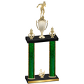 Double Green Glacier Third Place Swimming Trophy