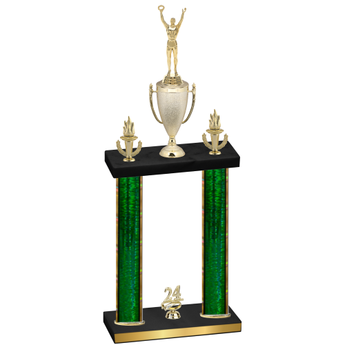 Double Green Glacier Year Victory Trophy