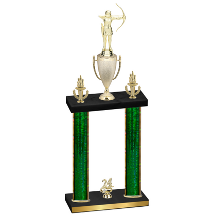 Double Green Glacier Year Archery Trophy