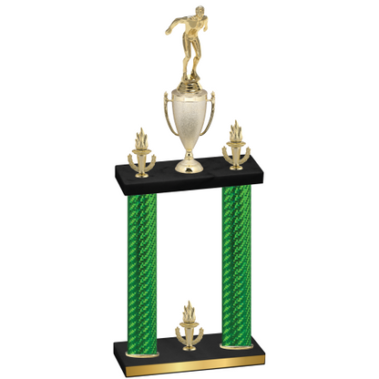 Double Green Carbon Fiber Victory Swimming Trophy