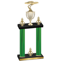 Double Green Carbon Fiber Victory Cars Trophy
