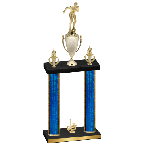 Double Blue Glacier First Place Swimming Trophy