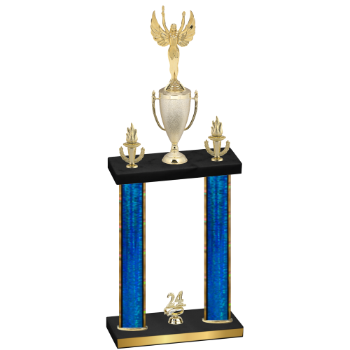 Double Blue Glacier Year Victory Trophy