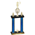 Double Blue Glacier Second Place Archery Trophy
