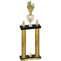 Double Gold Glacier Third Place Rugby Trophy