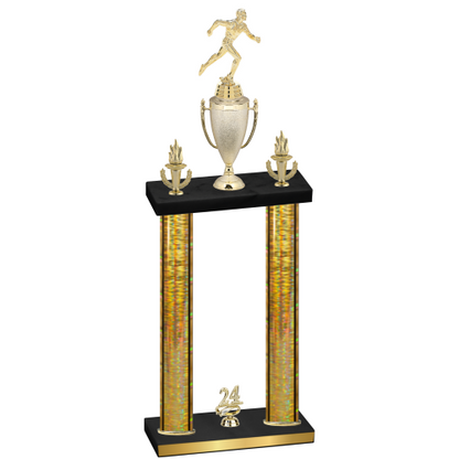Double Gold Glacier Year Running Trophy