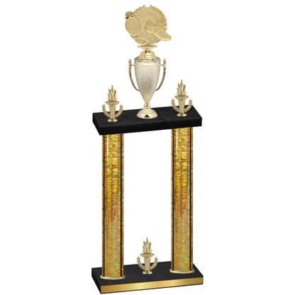 Double Gold Glacier Victory Running Trophy