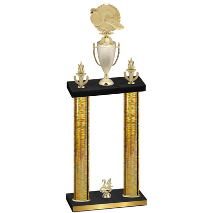 Double Gold Glacier Year Running Trophy